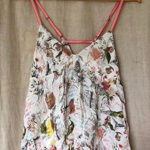 ANTHROPOLOGY ELOISE NATURE PRINT TANK TOP